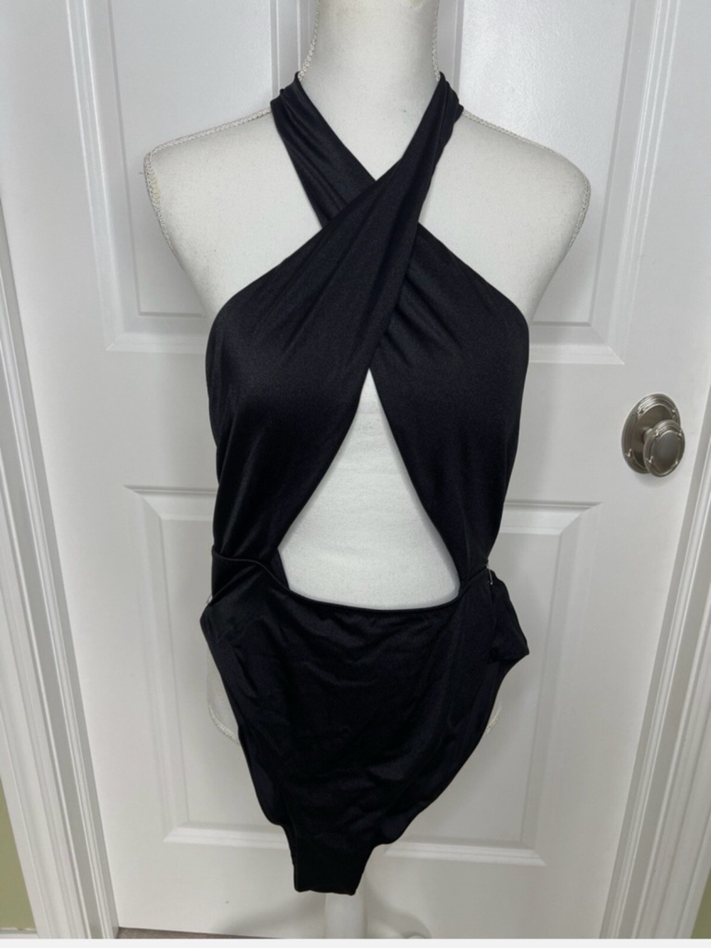 Victoria's Secret Black Multi Wear One-Piece Swimsuit